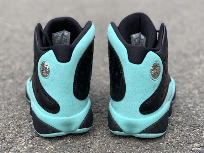 Rep Black Air Island Green Jordan 13 Retro 414571-030 0717